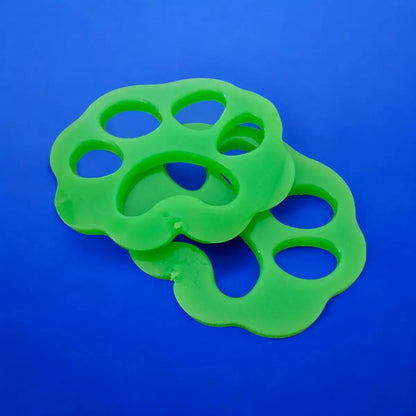 Pack X2 Huellas Quita Pelos Pelusa Lavarropas Mascotas Auto Verde